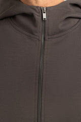 Regular Fit Hooded Zipper MN-HDZ-WS25-002 B