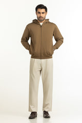 Regular Fit Hooded Zipper MN-HDZ-WS25-006 A