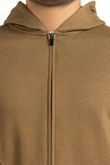 Regular Fit Hooded Zipper MN-HDZ-WS25-006 A