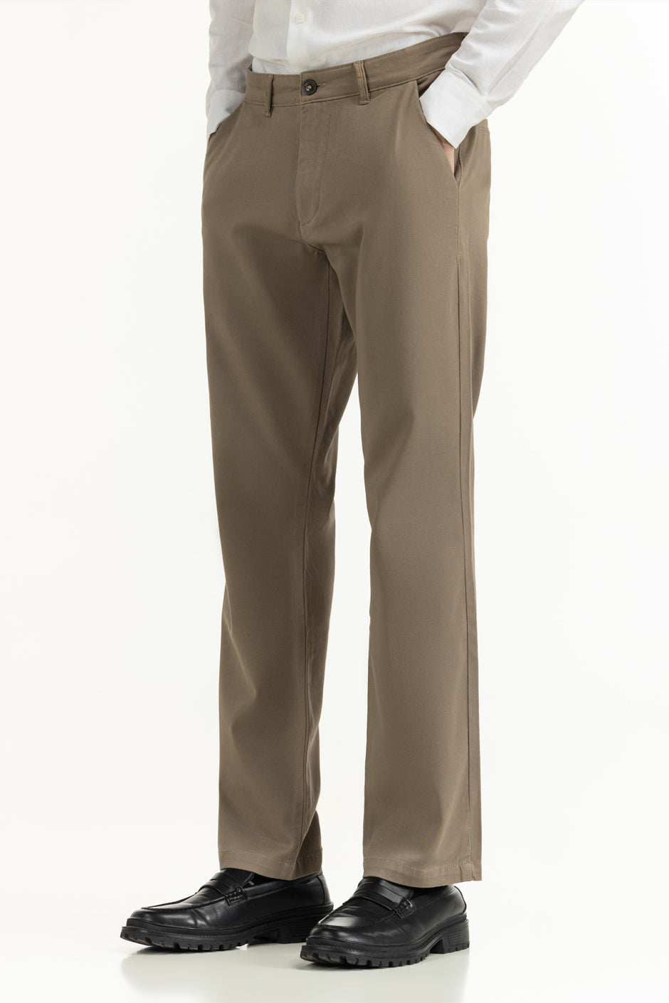 Slim Fit Khaki Pants