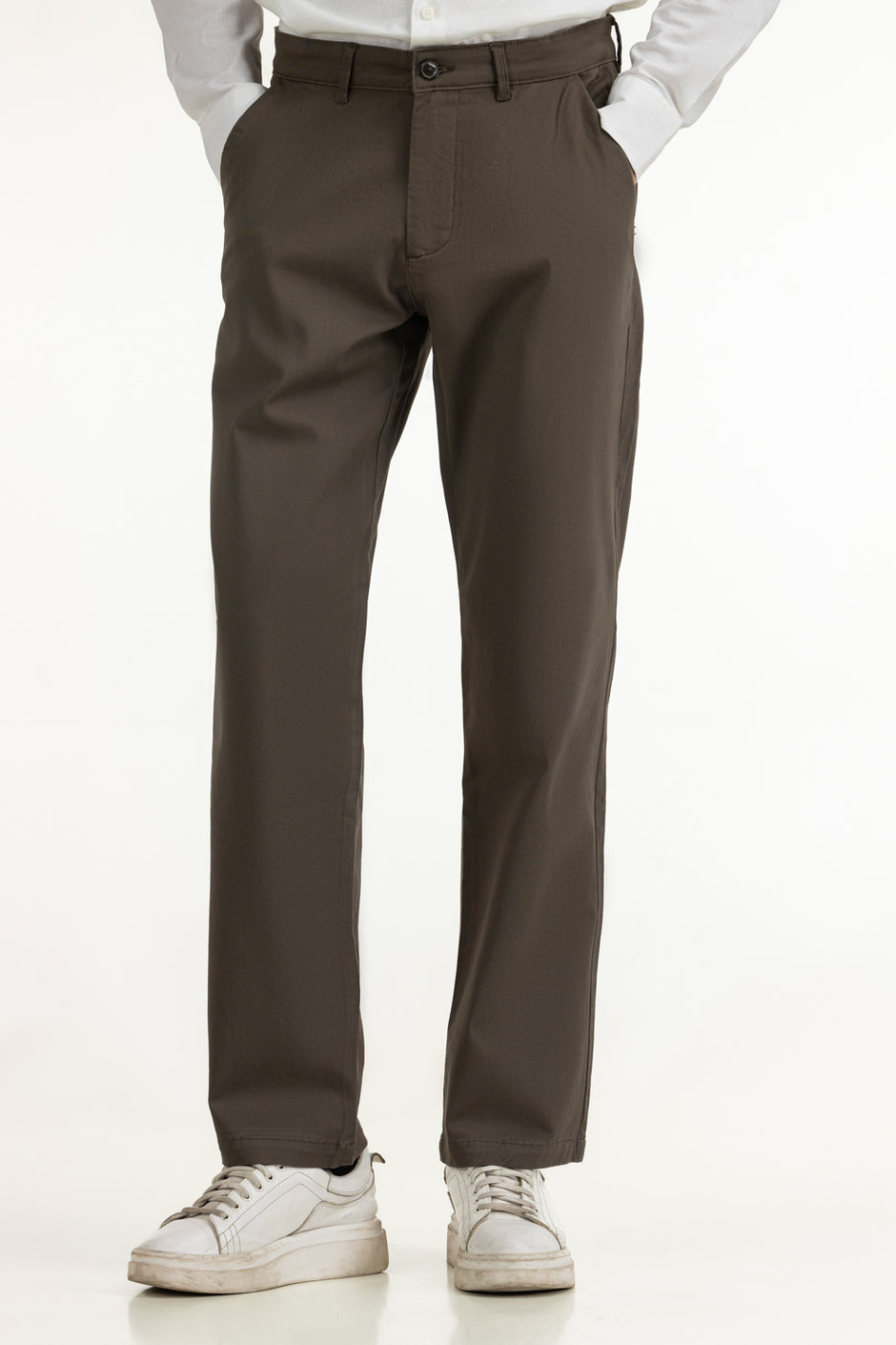 Slim Fit Khaki Pants