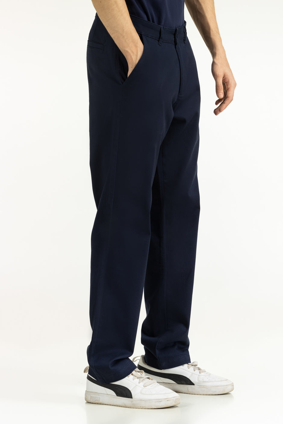 Slim Fit Khaki Pants