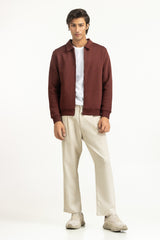 Regular Fit Knitted Jacket MN-KNJ-WS25-007