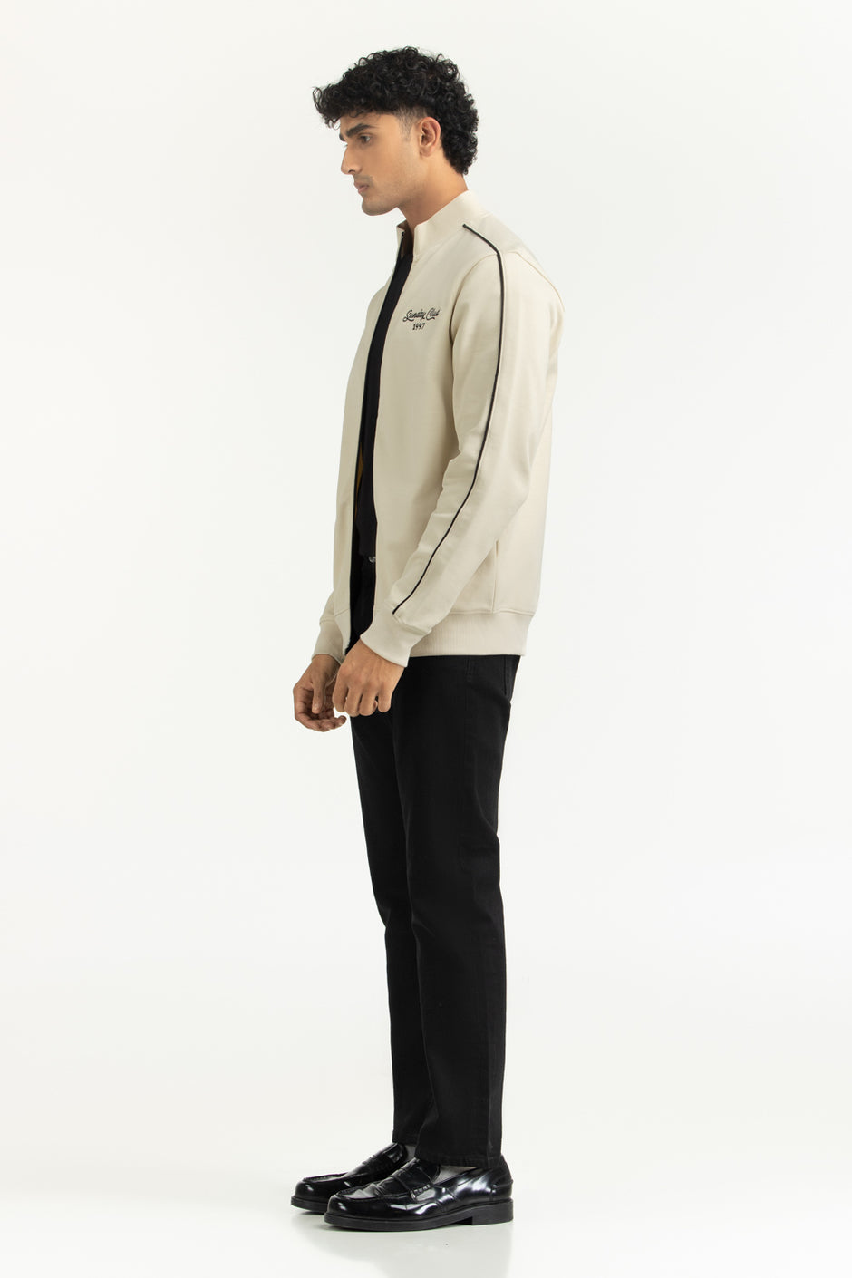 Regular Fit Knitted Jacket