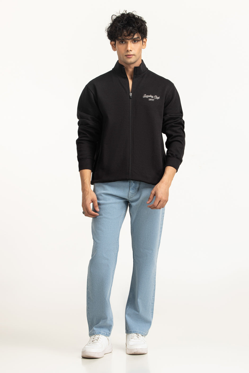 Regular Fit Knitted Jacket
