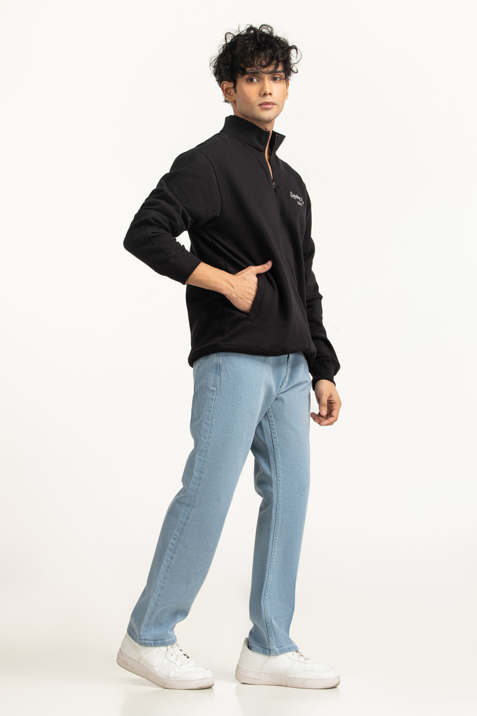 Regular Fit Knitted Jacket