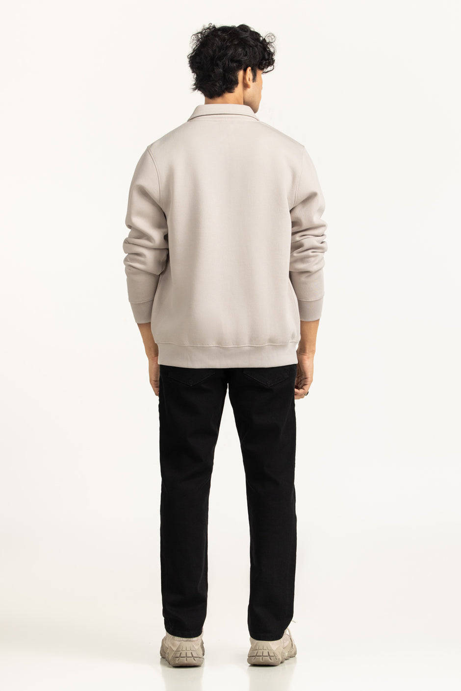 Regular Fit Knitted Jacket
