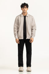 Regular Fit Knitted Jacket MN-KNJ-WS25-008