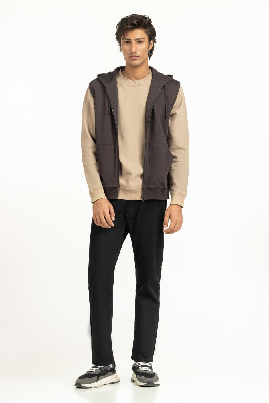 Regular Fit Knitted Vest
