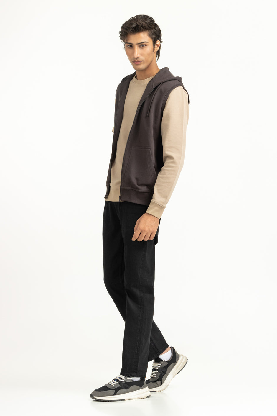 Regular Fit Knitted Vest