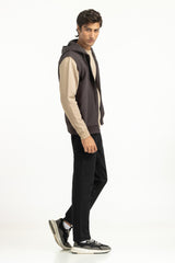 Regular Fit Knitted Vest MN-KNV-WS25-005 B