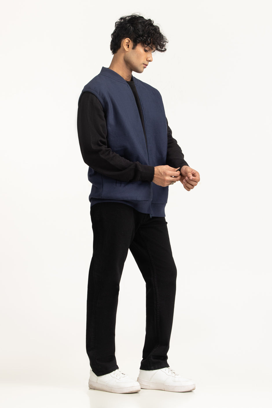 Regular Fit Knitted Vest