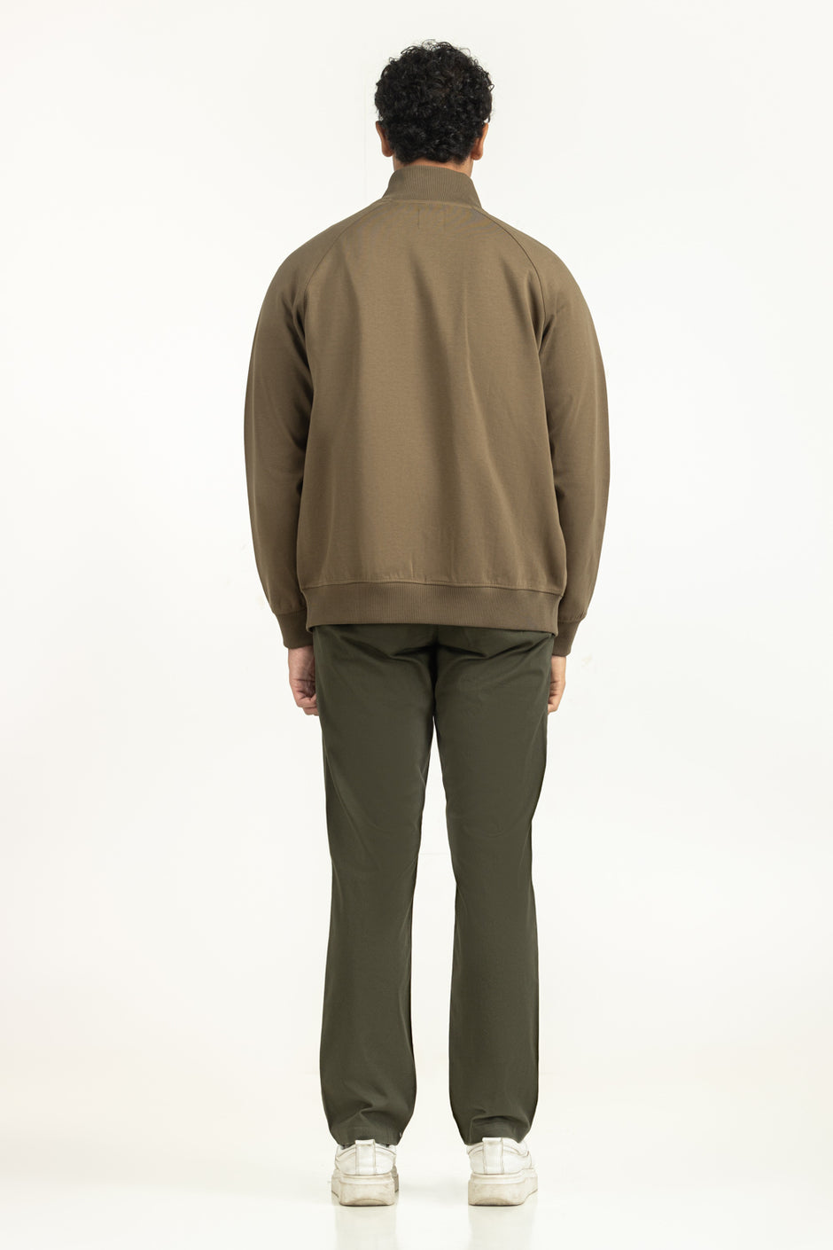 Regular Fit Knitted Zipper