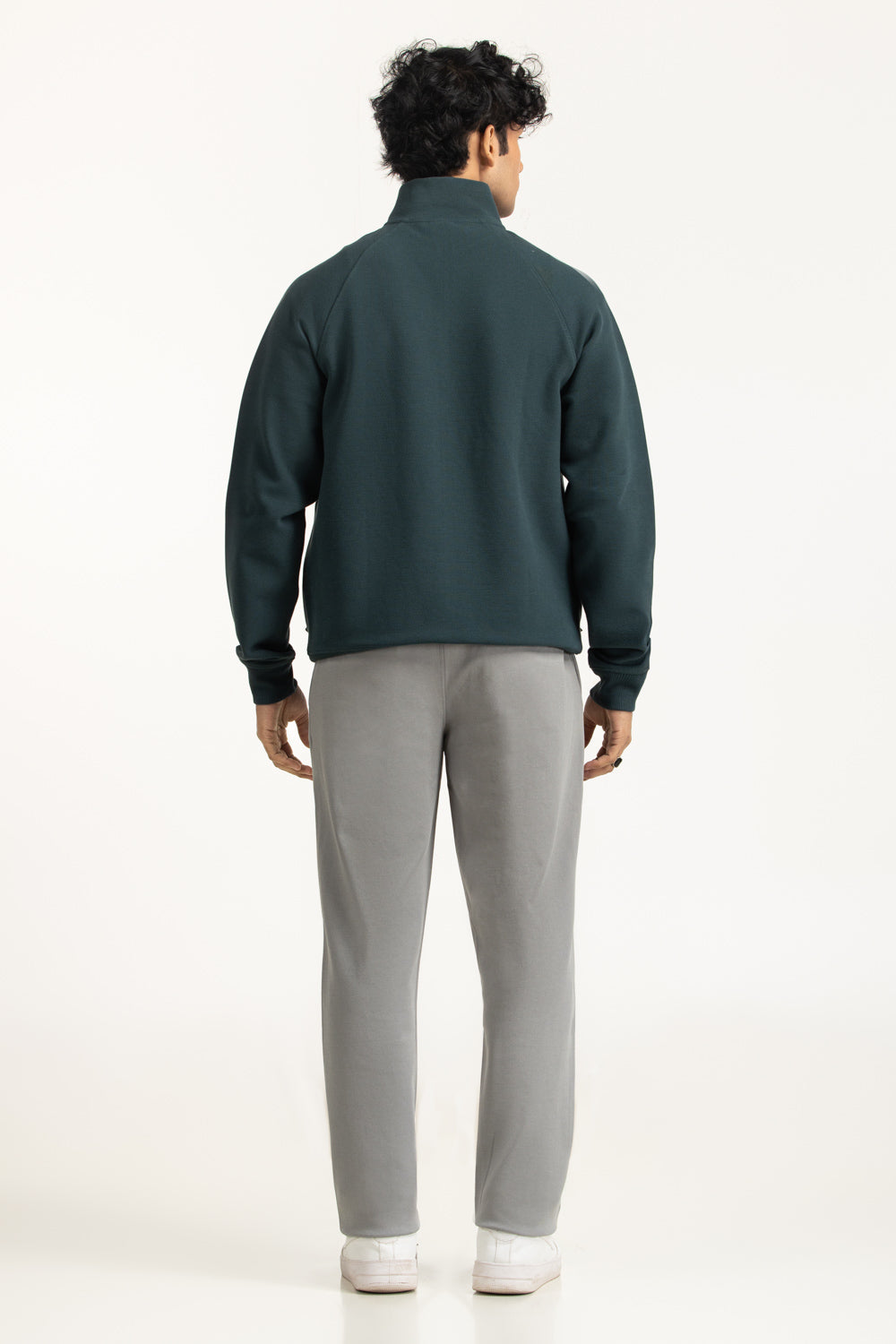Regular Fit Knitted Zipper