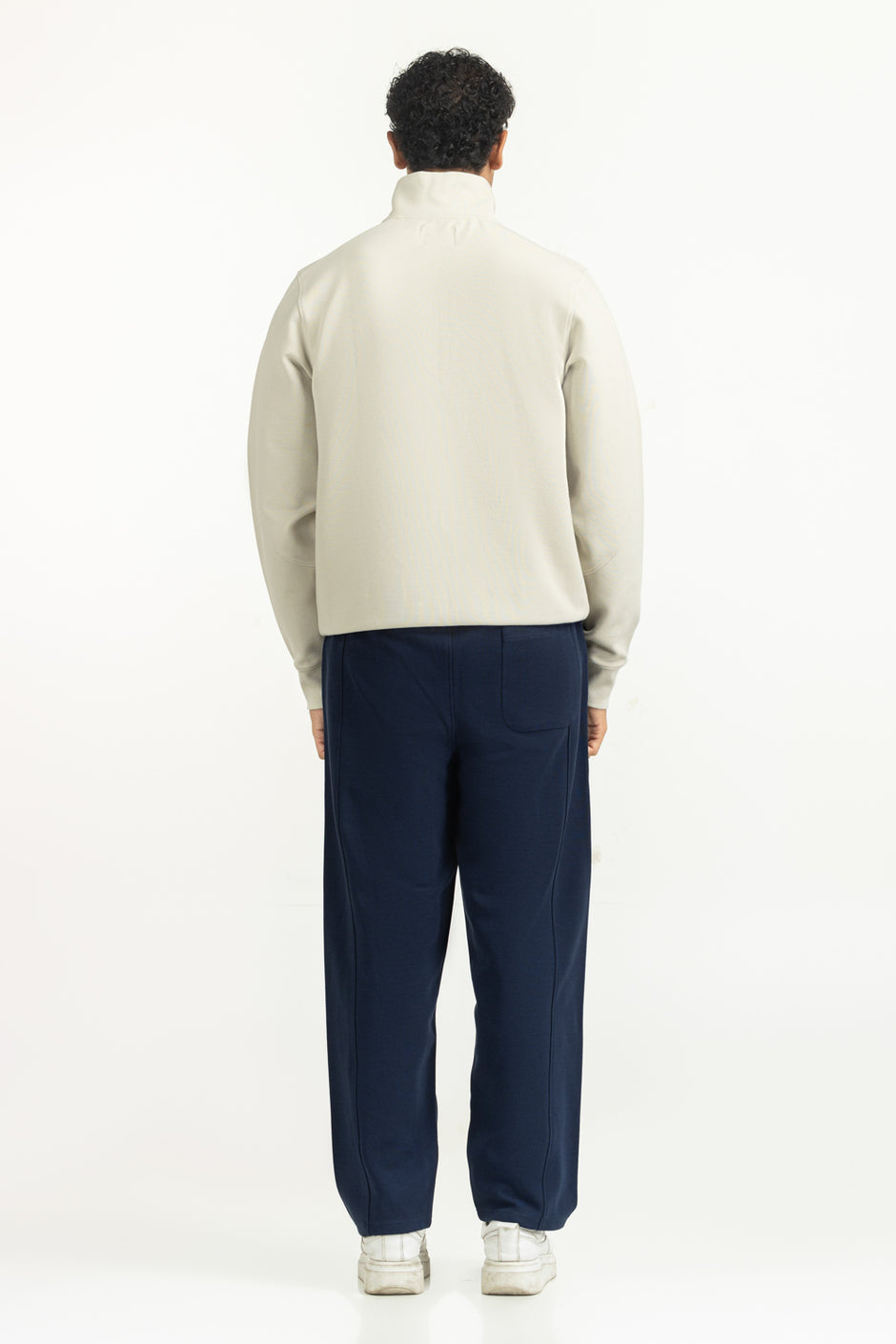 Regular Fit Knitted Zipper