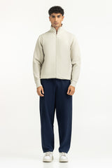 Regular Fit Knitted Zipper MN-KNZ-WS25-003 B