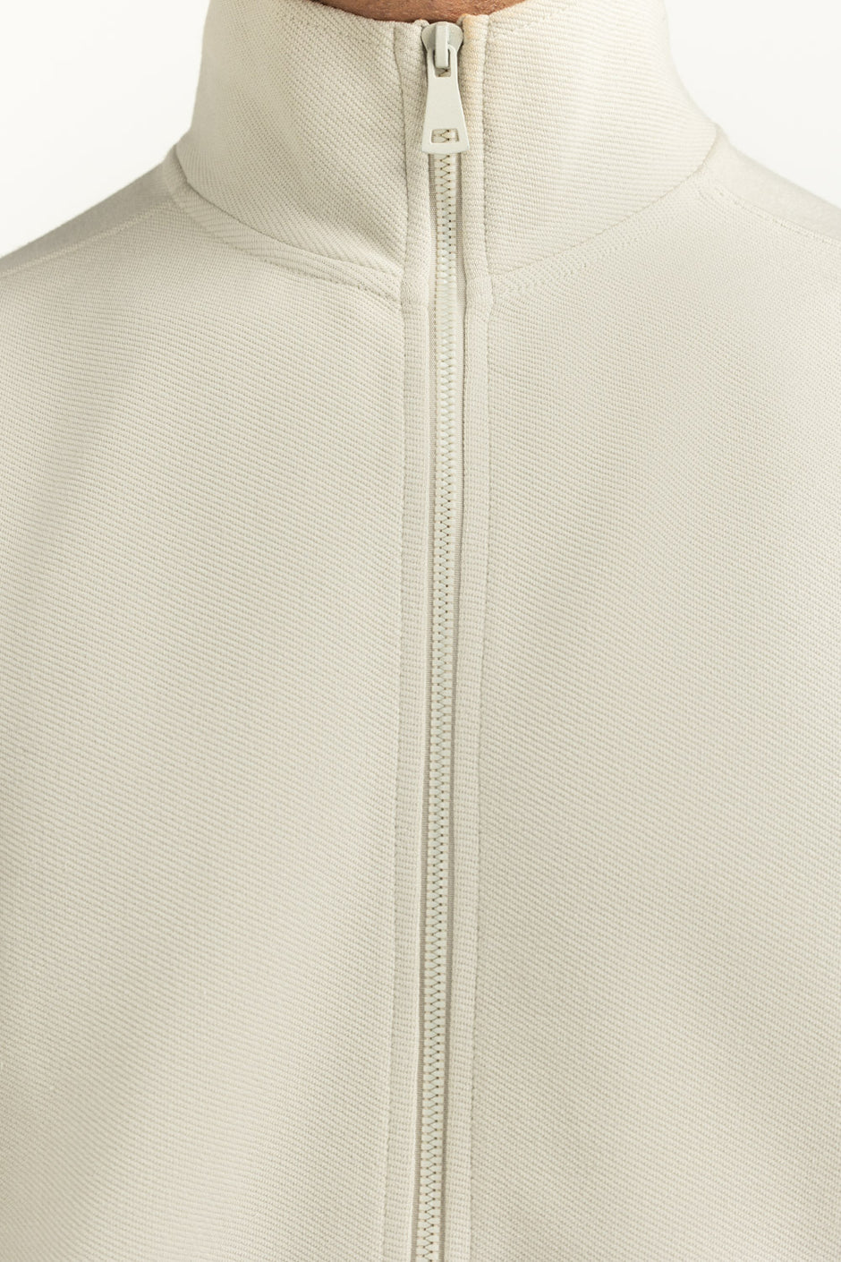 Regular Fit Knitted Zipper MN-KNZ-WS25-003 B