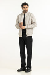 Regular Fit Knitted Zipper MN-KNZ-WS25-005 A