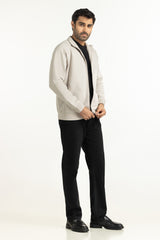 Regular Fit Knitted Zipper MN-KNZ-WS25-005 A