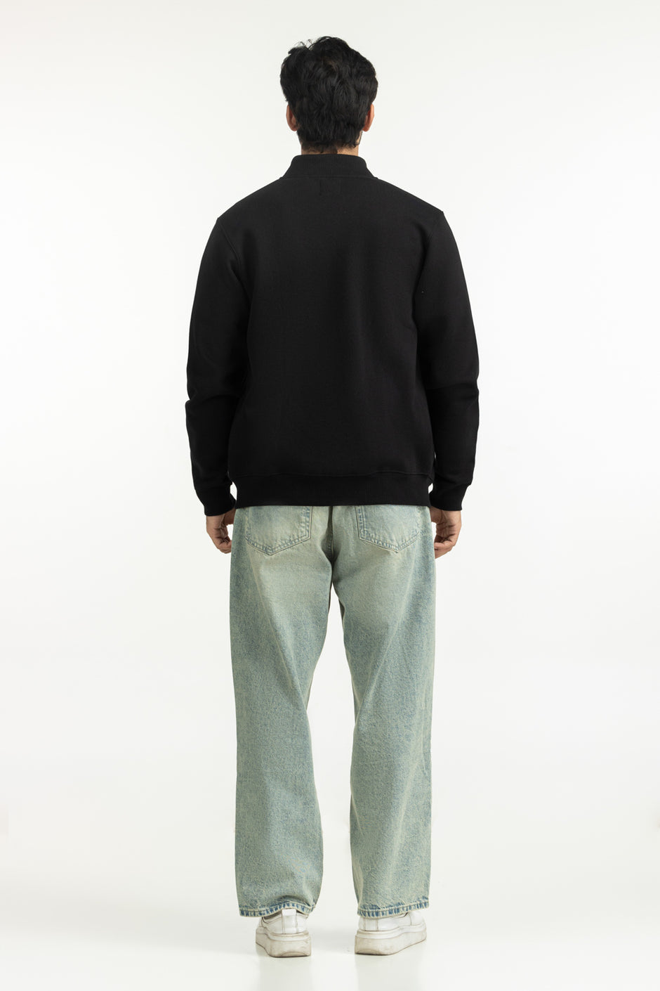 Regular Fit Knitted Zipper