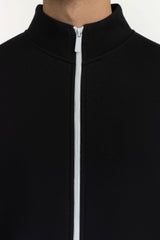 Regular Fit Knitted Zipper MN-KNZ-WS25-002 B