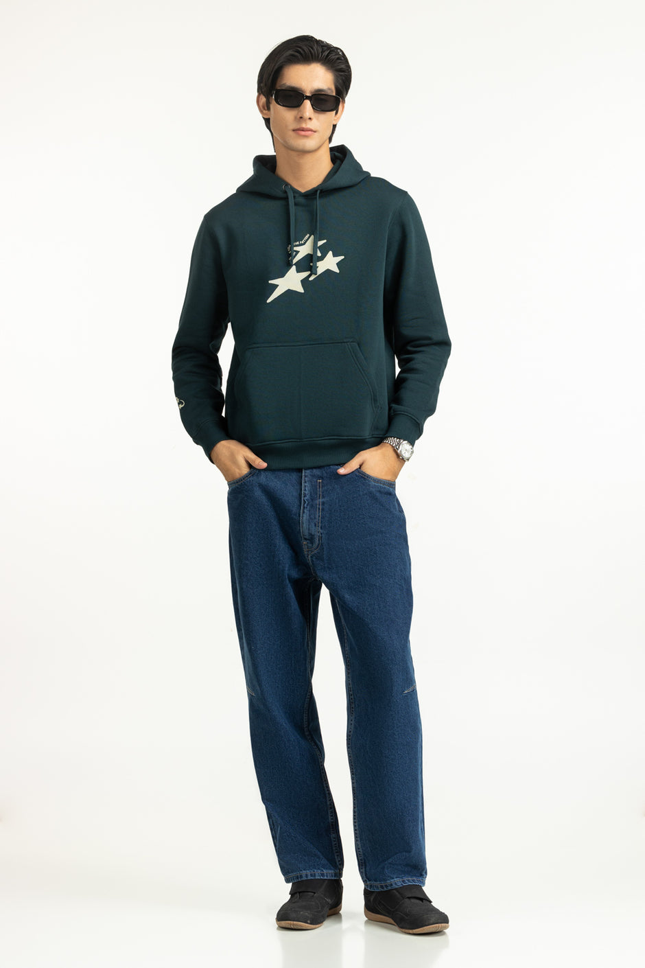 Regular Fit Pullover Hoodie