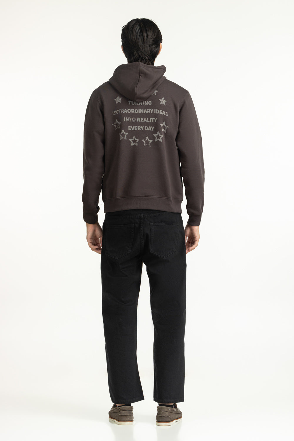 Regular Fit Pullover Hoodie MN-POH-WS25-012