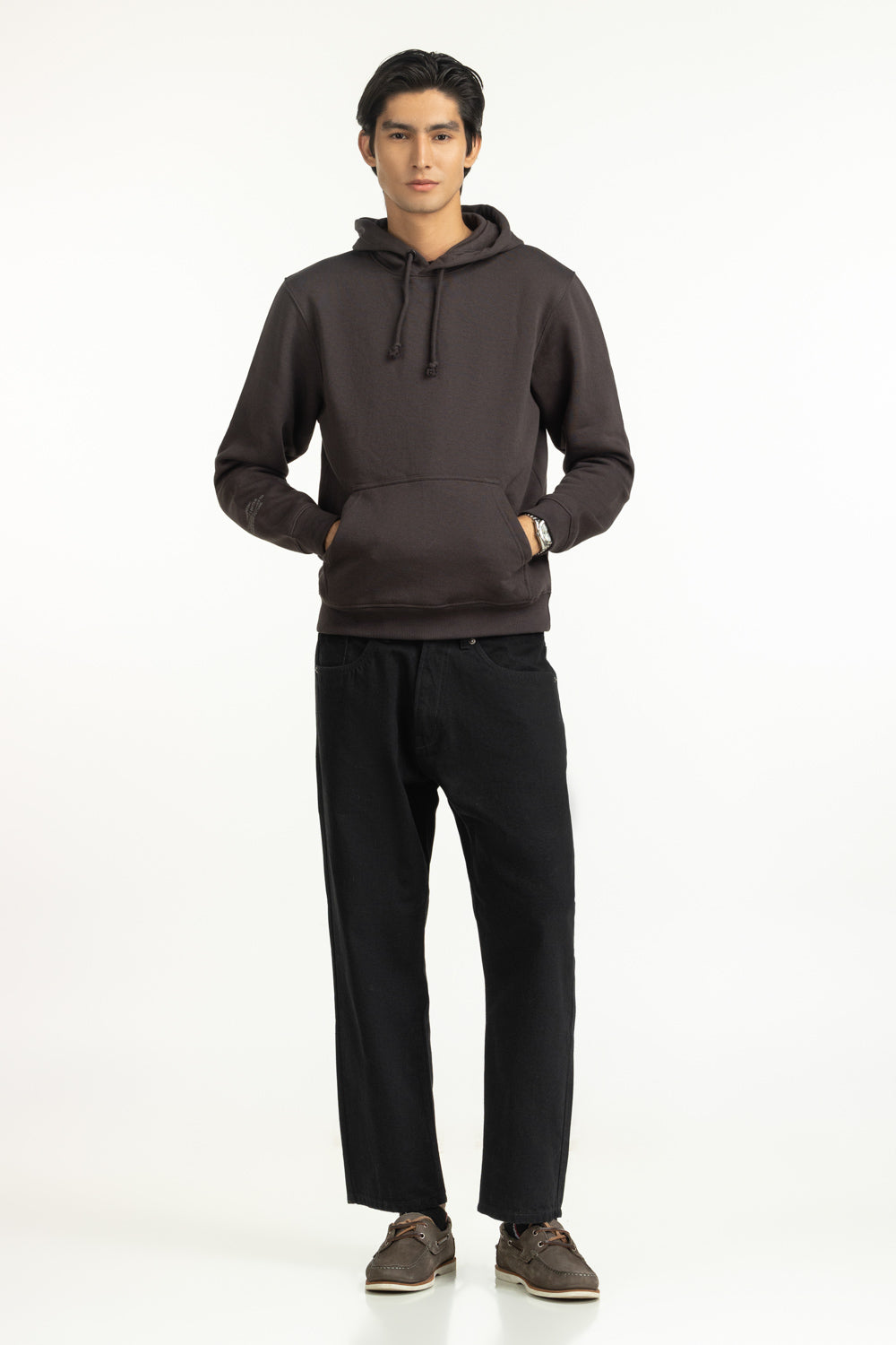 Regular Fit Pullover Hoodie MN-POH-WS25-012