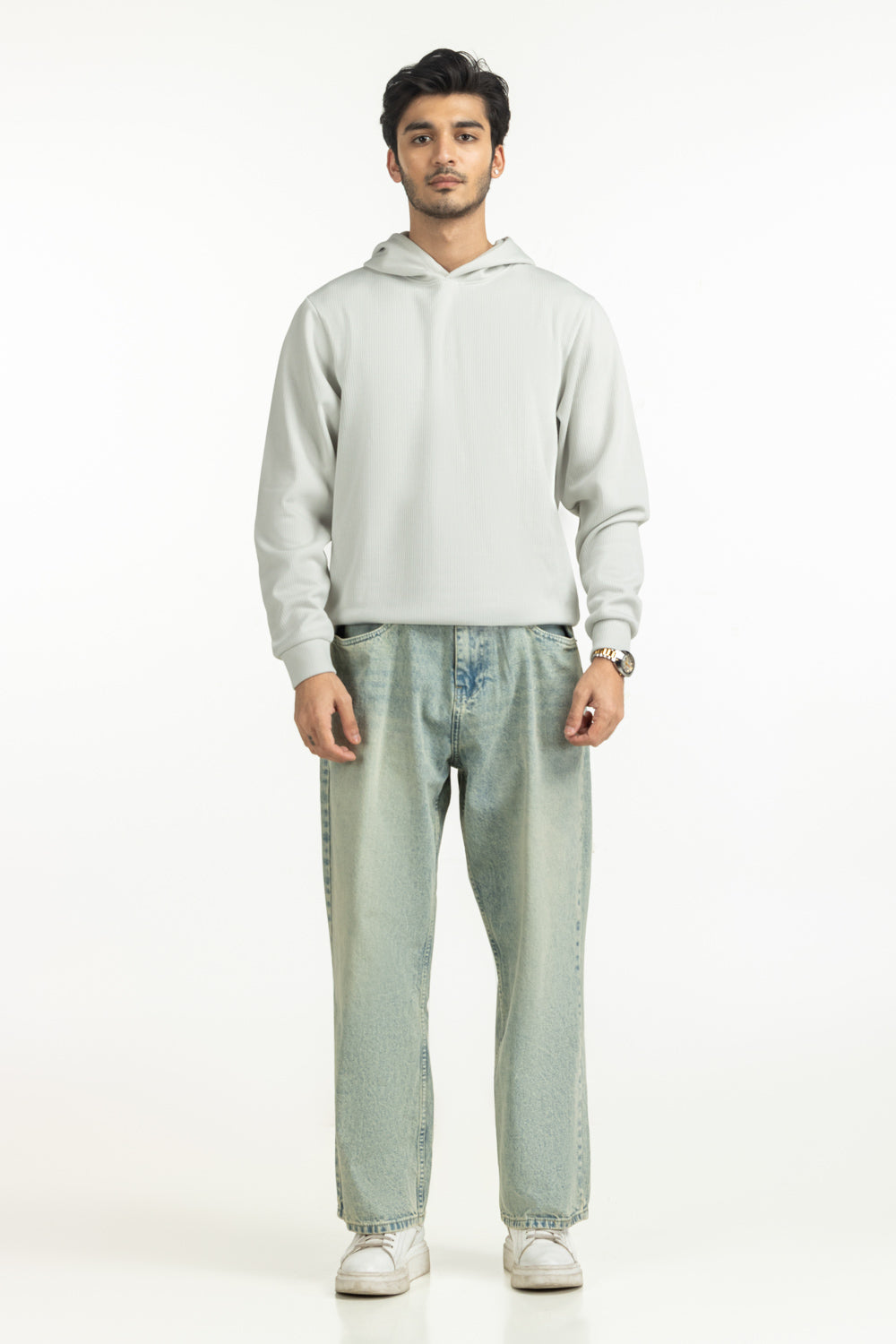 Regular Fit Pullover Hoodie MN-POH-WS25-003