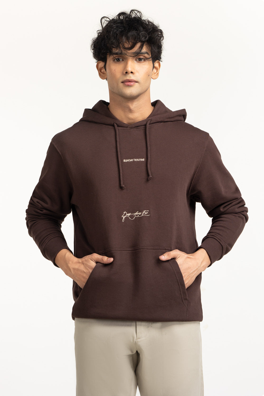 Regular Fit Pullover Hoodie MN-POH-WS25-006