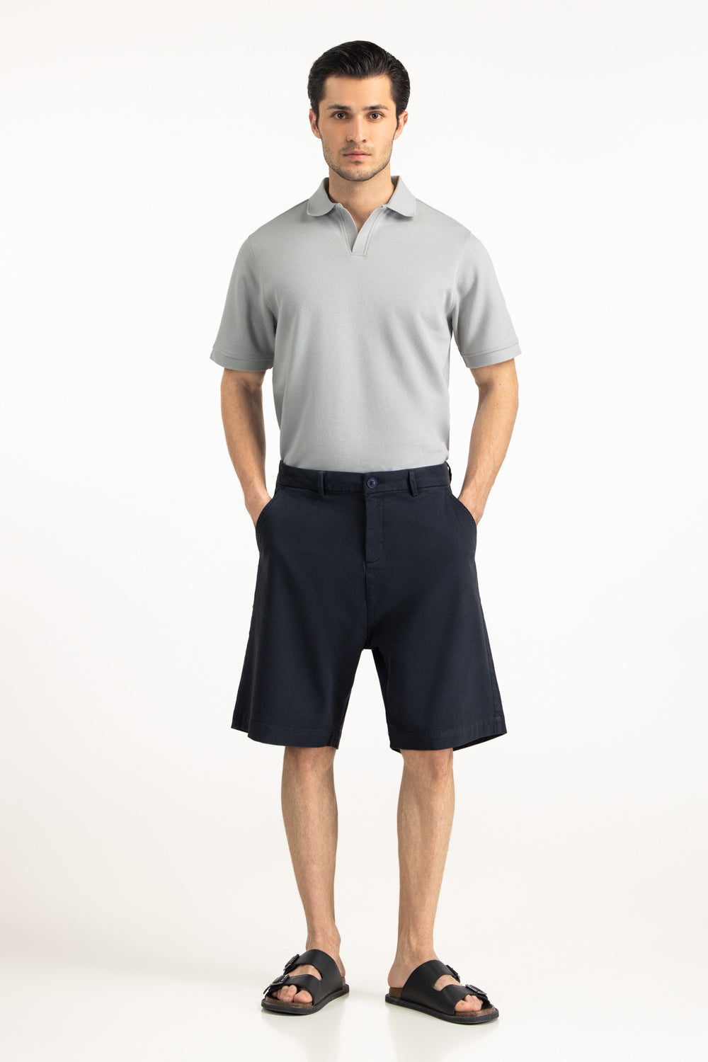 Straight Fit Shorts