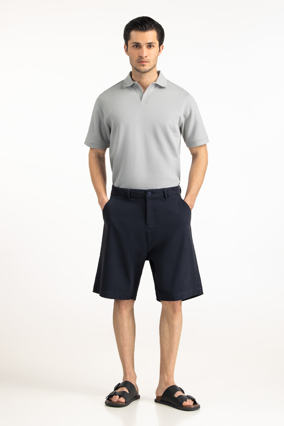 Straight Fit Shorts