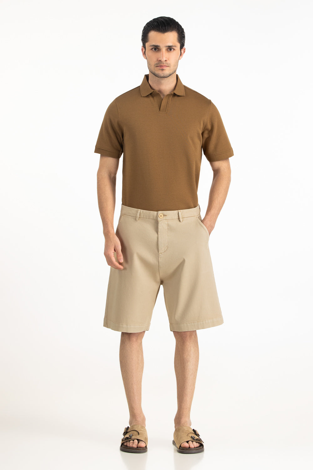 Straight Fit Shorts