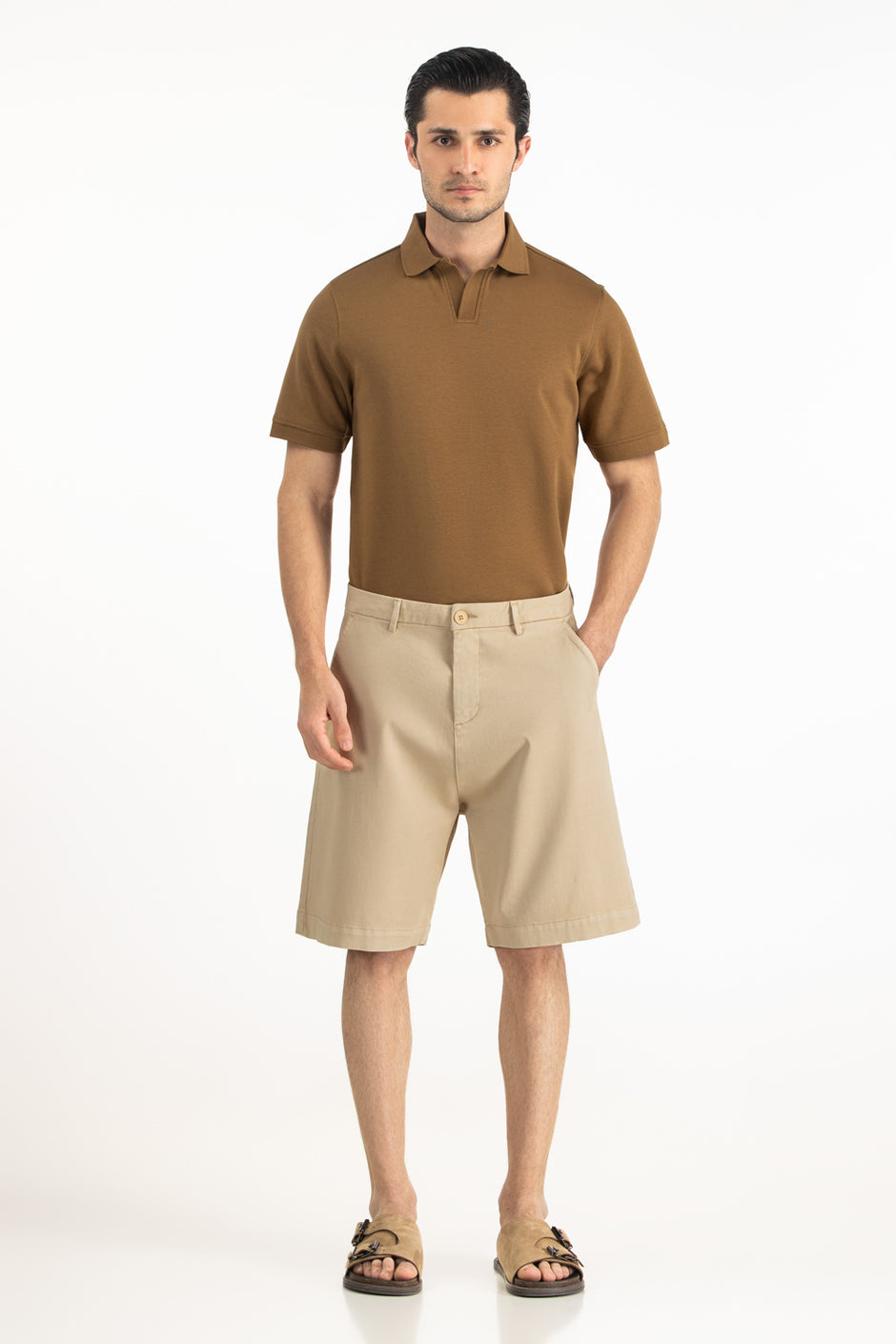 Straight Fit Shorts