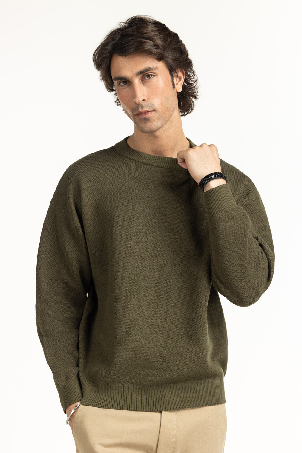 Regular Fit Sweater MN-SWT-WS25-072 B