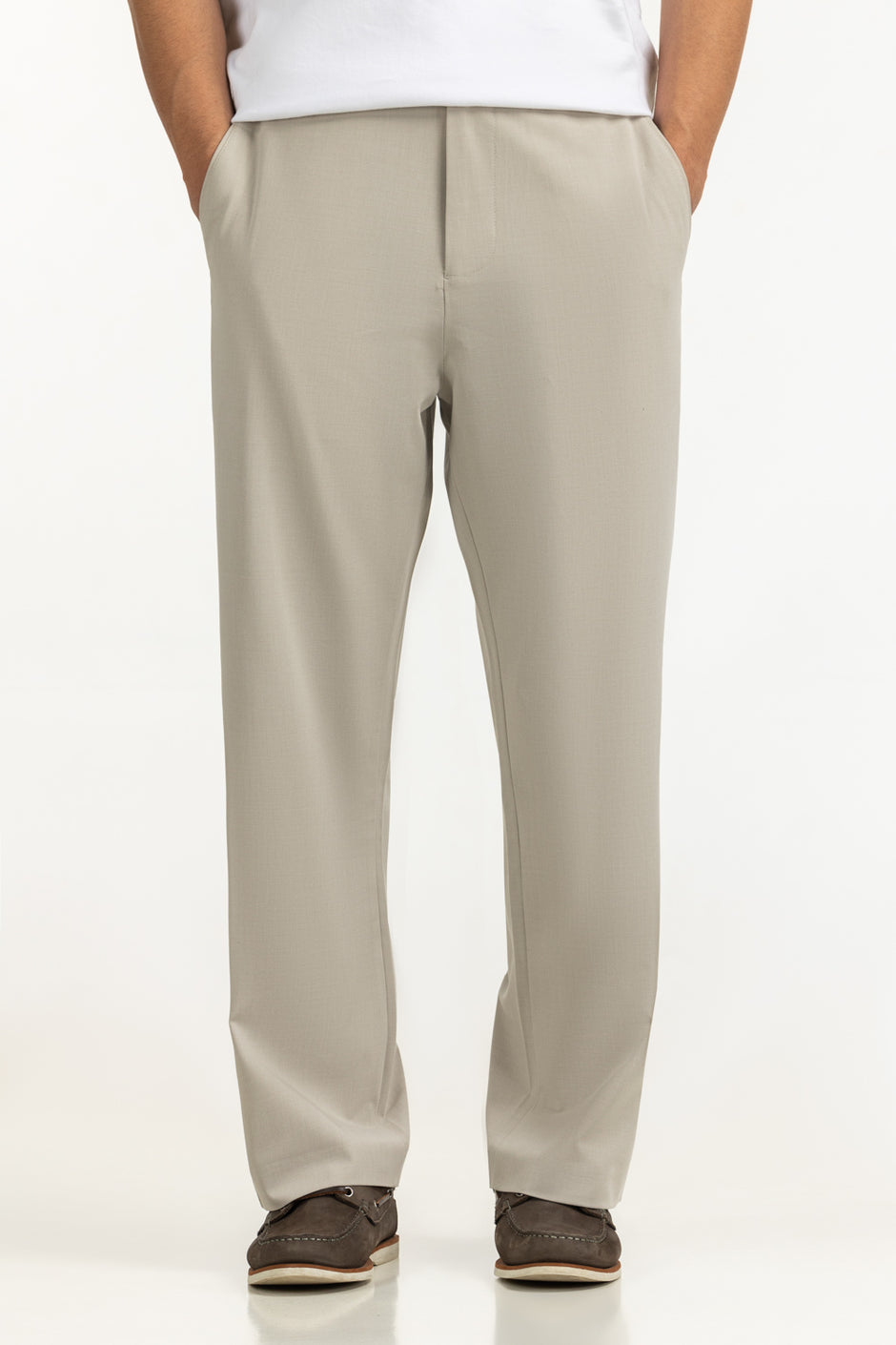 Straight Fit Trousers