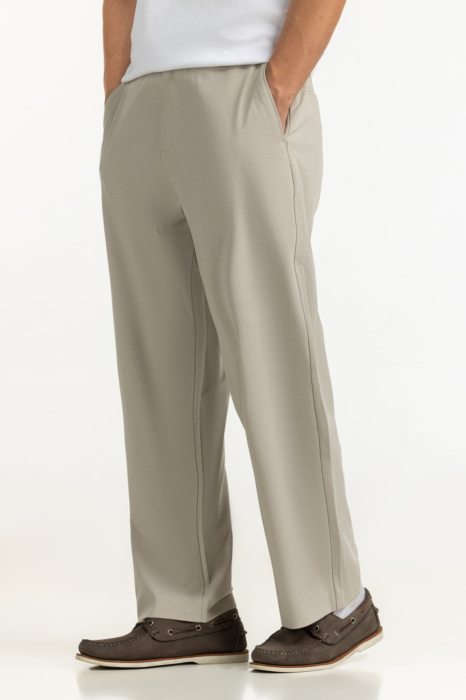 Straight Fit Trousers