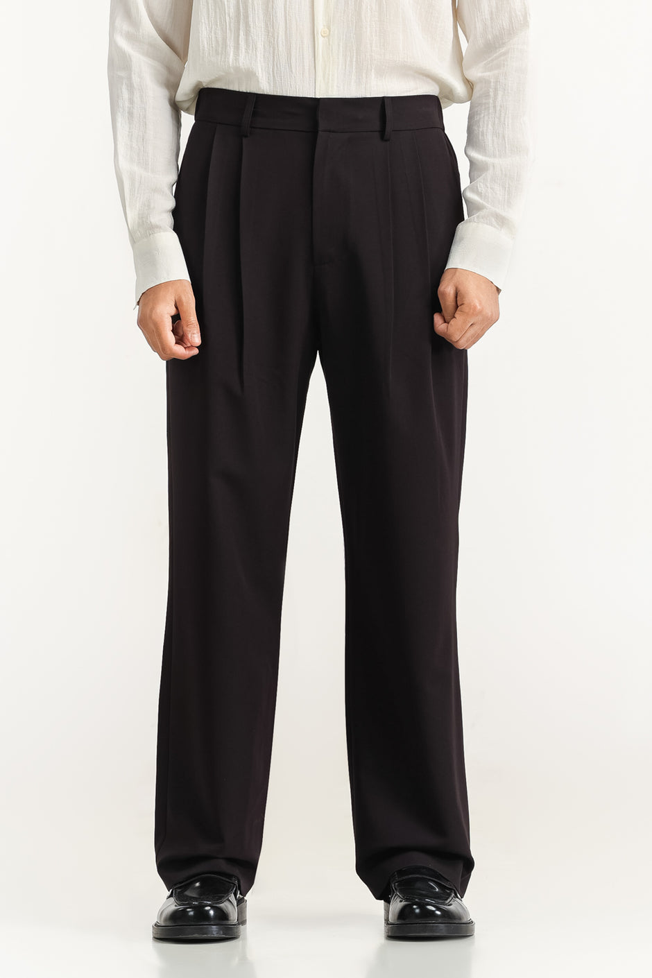 Straight Fit Trousers