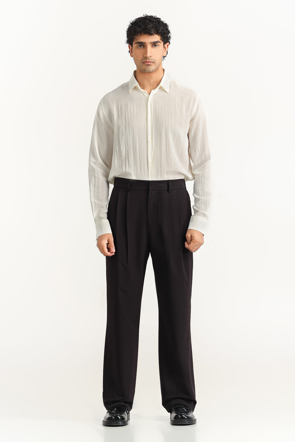 Straight Fit Trousers