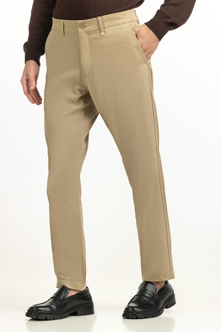 Tapered Fit Trousers