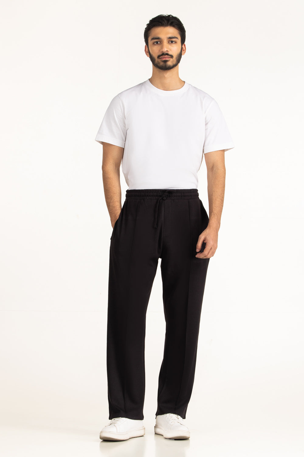 Straight Fit Trousers