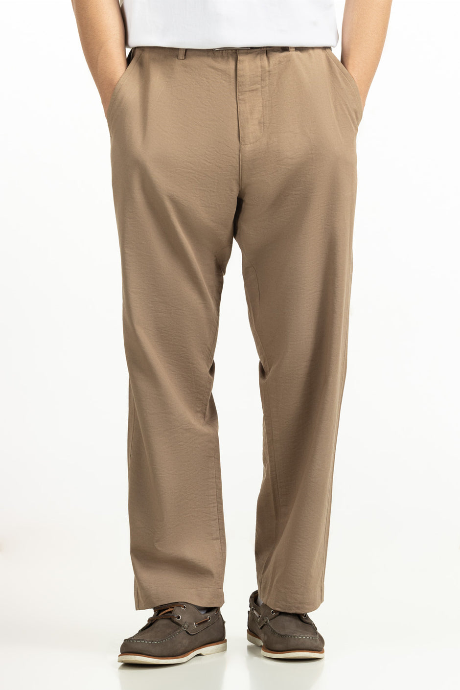 Straight Fit Trousers