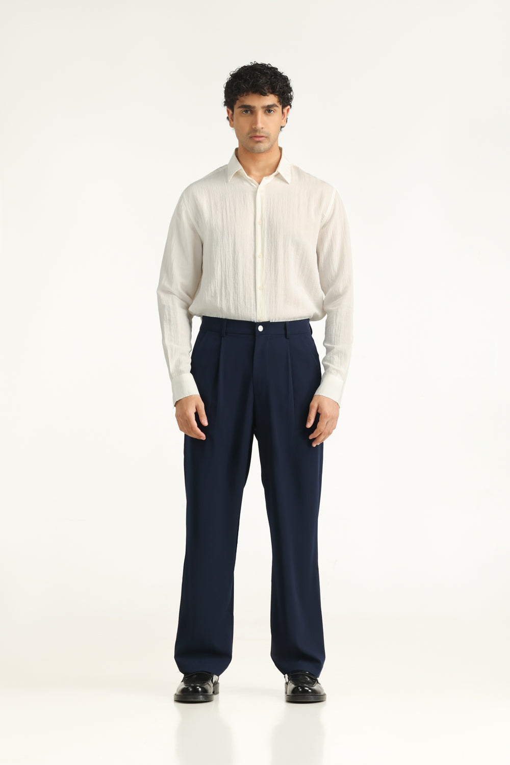 Straight Fit Trousers