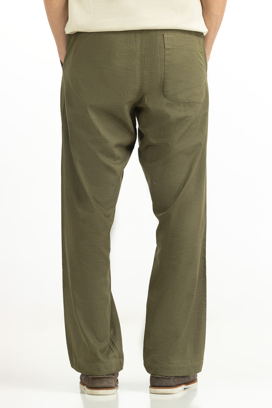 Straight Fit Trousers