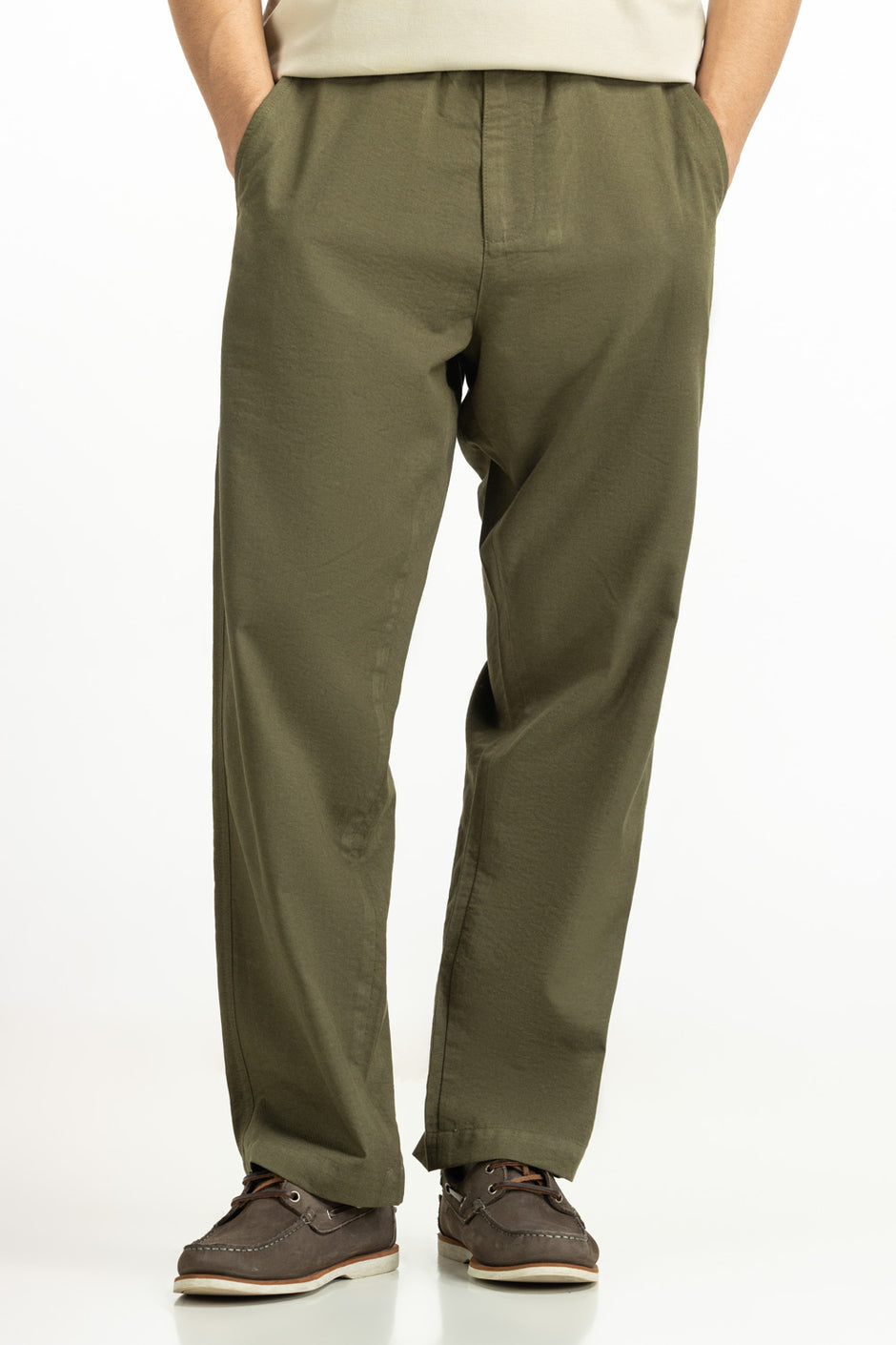 Straight Fit Trousers