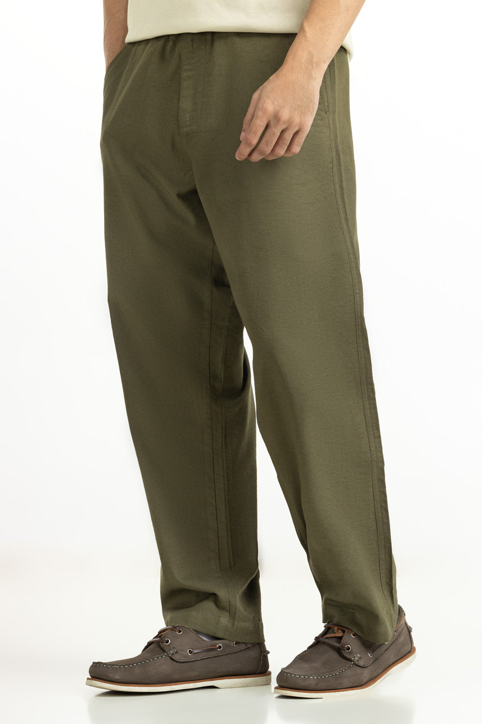 Straight Fit Trousers