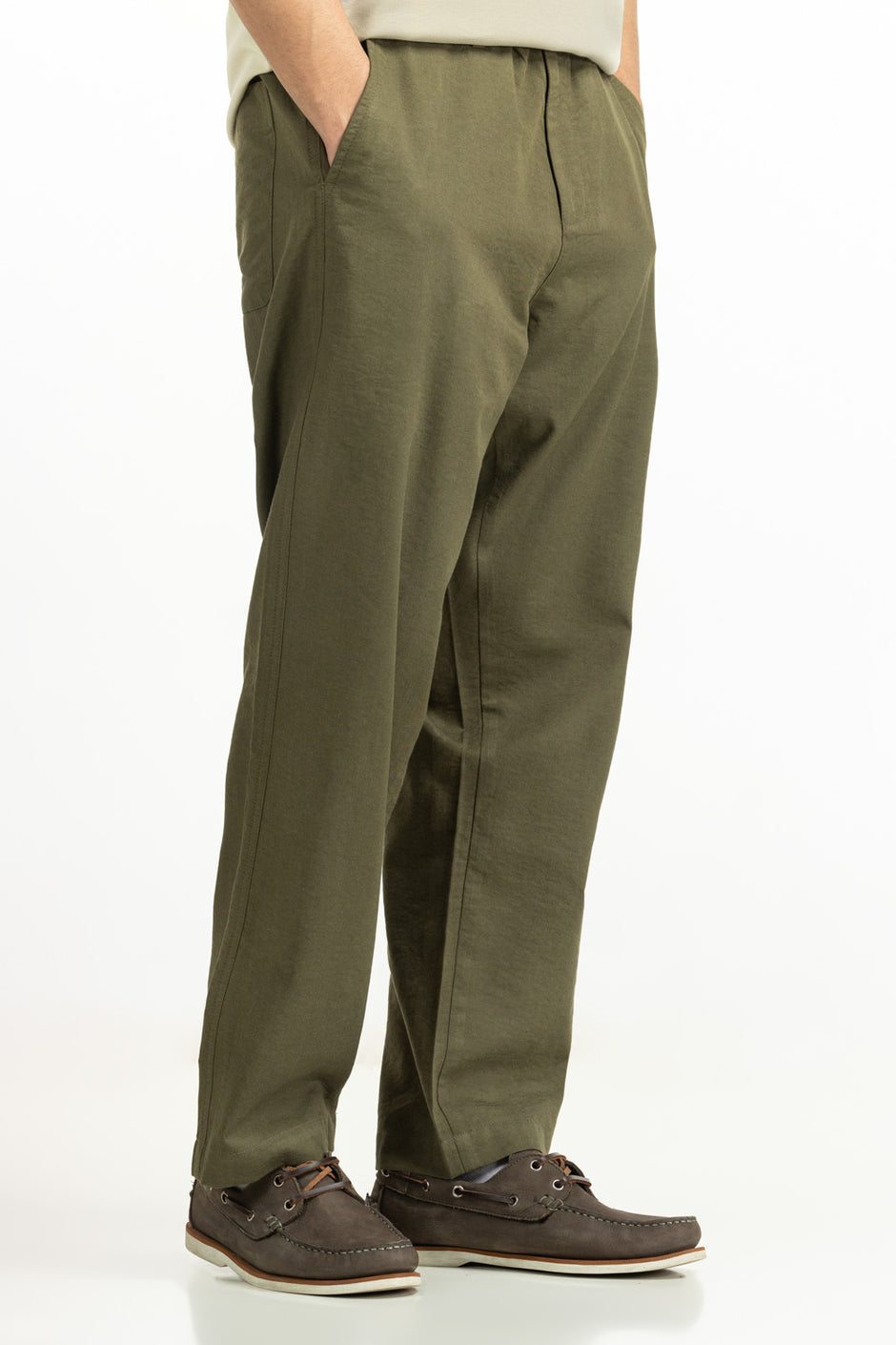 Straight Fit Trousers