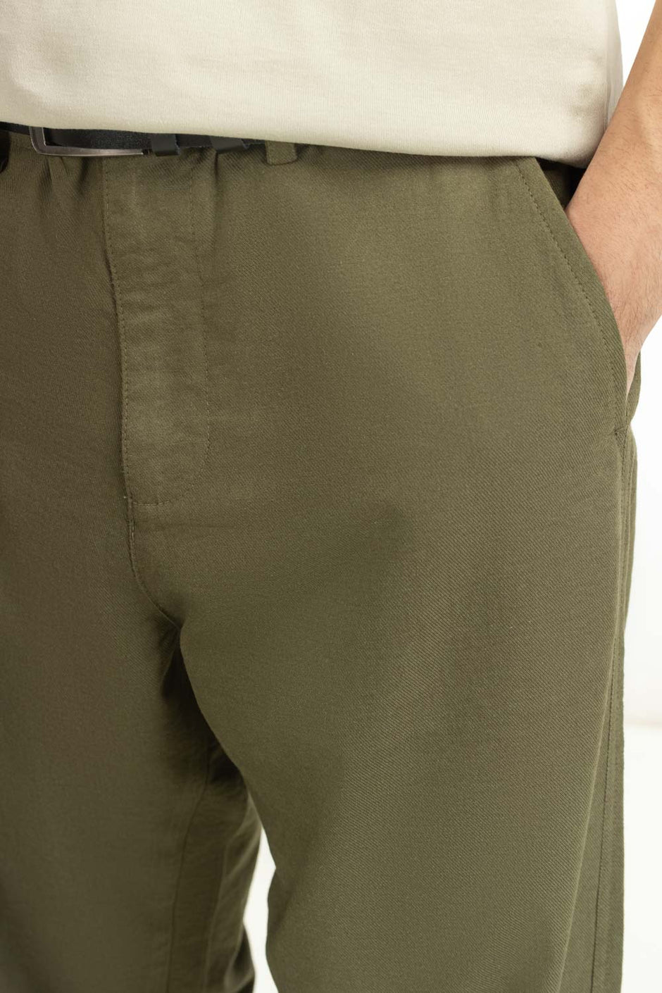 Straight Fit Trousers