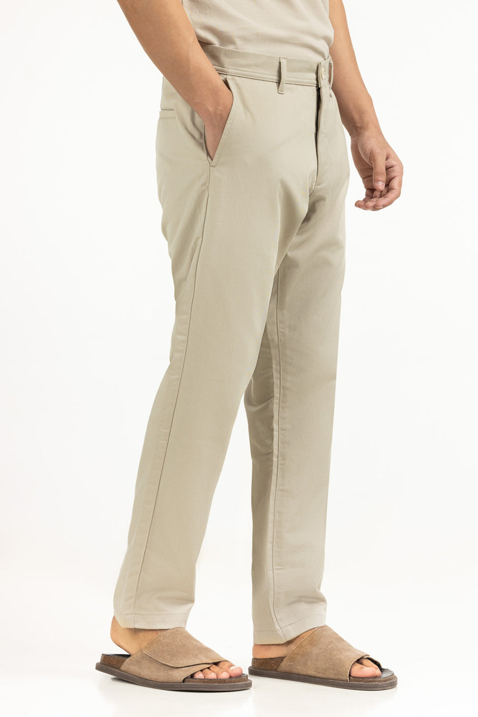 Tapered Fit Trousers