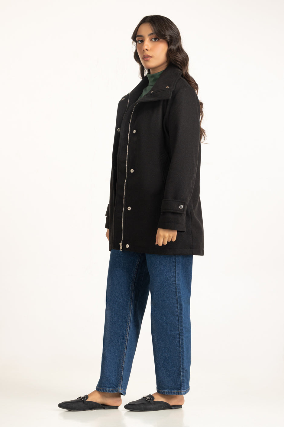 Regular Fit Coat